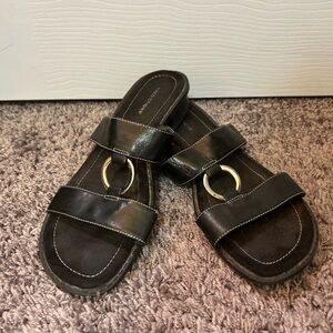 Black sandals
